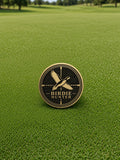 Birdie Hunter - Golf Ball Marker Brass Engraved